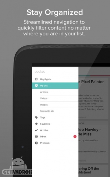 دانلود برنامه Pocket اندروید