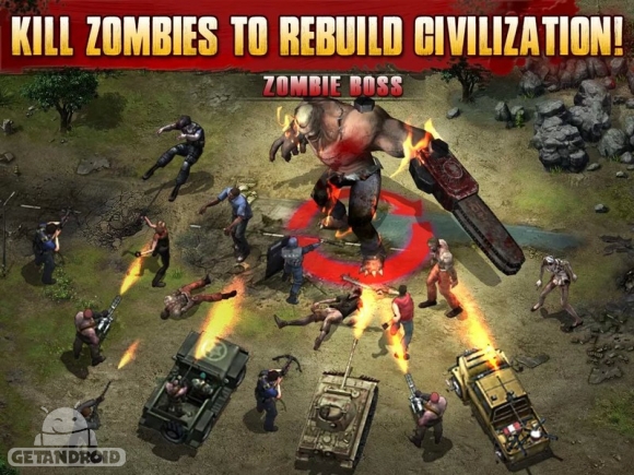 دانلود Z War 1.33 - بازی استراتژیک نبرد با زامبی‌ها برای اندروید