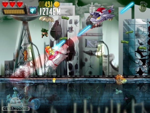 دانلود بازی Ramboat Hero Shooting Game اندروید
