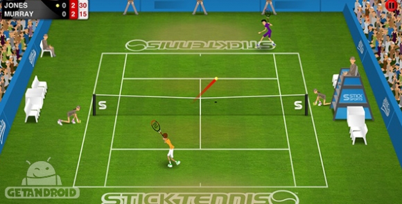 دانلود بازی Stick Tennis Tour اندروید