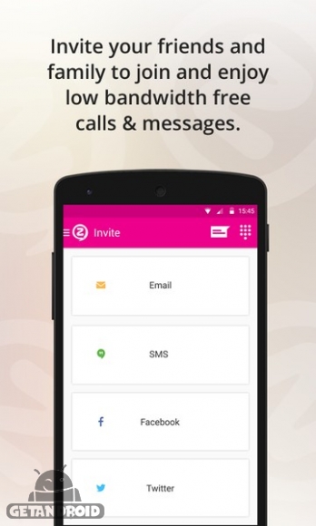 دانلود زیپت Zipt free calls & messages 3.1.11 - برنامه تماس و پیام رایگان برای اندروید