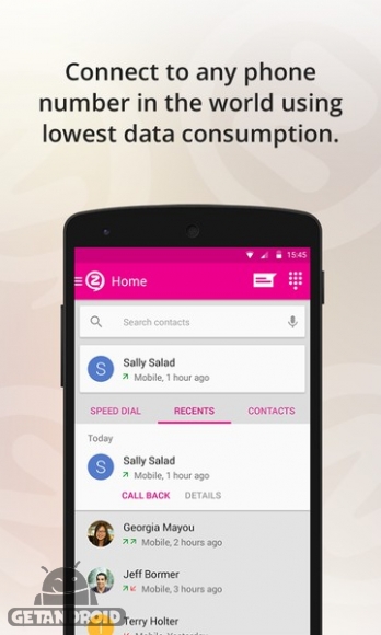 دانلود زیپت Zipt free calls & messages 3.1.11 - برنامه تماس و پیام رایگان برای اندروید