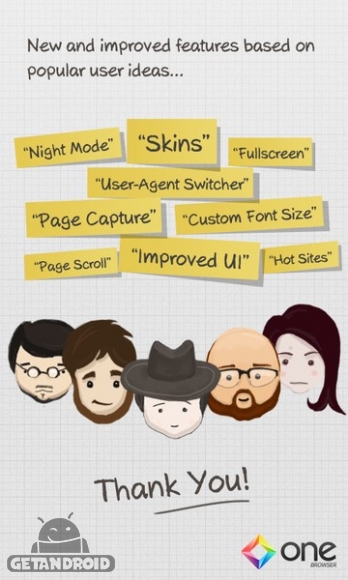 دانلود ONE Browser 4.2.2 - مرورگر سریع و قدرتمند اندروید