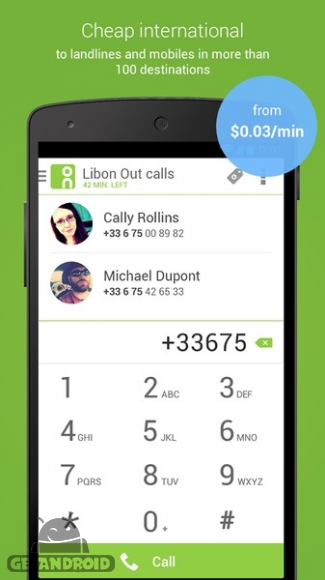 دانلود لیبون Libon - International calls 4.5 - برنامه تماس و پیام رایگان برای اندروید