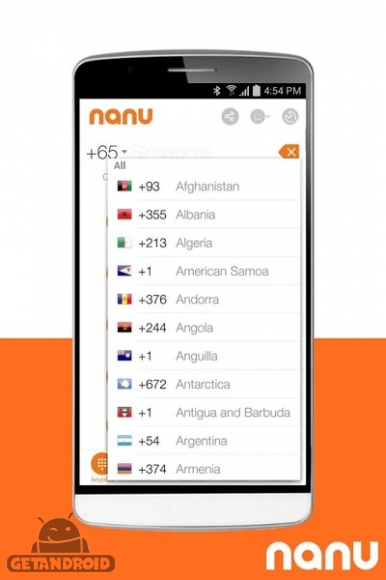 دانلود نانو nanu - free calls for everyone 2.1.3 - برنامه تماس رایگان برای اندروید