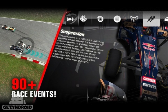 دانلود F1™ Challenge 1.0.35 - بازی فرمول یک اندروید + دیتا + مود