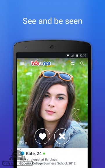 دانلود Hot or Not 5.13.0 - برنامه مشاهده میزان محبوبیت دوستان اطراف محل زندگی برای اندروید