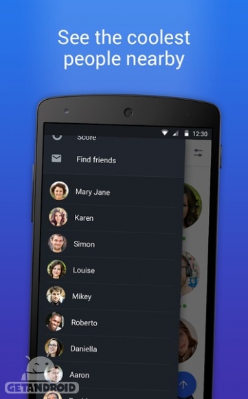 دانلود Hot or Not 5.13.0 - برنامه مشاهده میزان محبوبیت دوستان اطراف محل زندگی برای اندروید