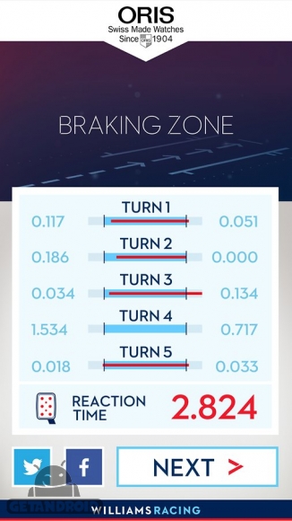 دانلود ORIS Reaction Race 1.0.66 - بازی اتومبیلرانی با عکس العملهای سریع برای اندروید