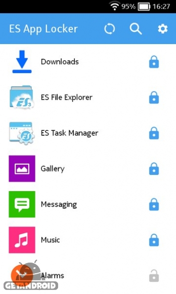 دانلود ES App Locker 1.1.1 - اپلیکیشن قفل گذاری بر روی برنامه های اندروید