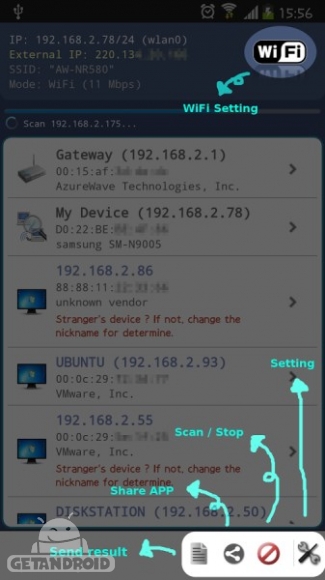 دانلود برنامه Network Scanner اندروید