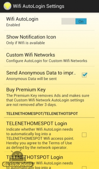 دانلود Wifi AutoLogin Premium 2.9.1 برنامه لاگین خودکار به وای فای اندروید