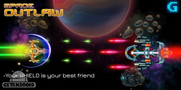 دانلود Space Outlaw v1.1 - بازی یاغی فضا برای اندروید