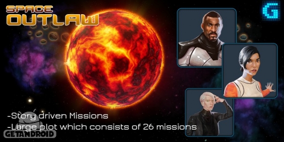 دانلود Space Outlaw v1.1 - بازی یاغی فضا برای اندروید