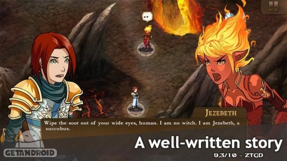 دانلود M&M Clash of Heroes v1.4 - بازی نقش آفرینی برخورد قهرمانان برای اندروید + دیتا