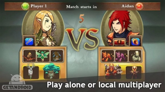 دانلود M&M Clash of Heroes v1.4 - بازی نقش آفرینی برخورد قهرمانان برای اندروید + دیتا