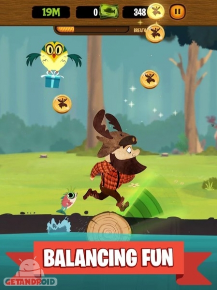 دانلود Thunder Jack's Log Runner 1.5 - بازی جک دونده برای اندروید + مود