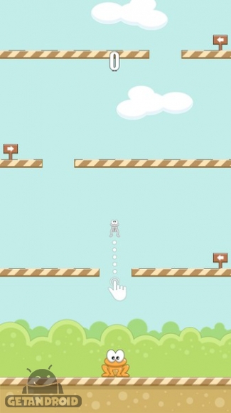 دانلود Fugly Frog 1.3 - بازی قورباغه بازیگوش برای اندروید