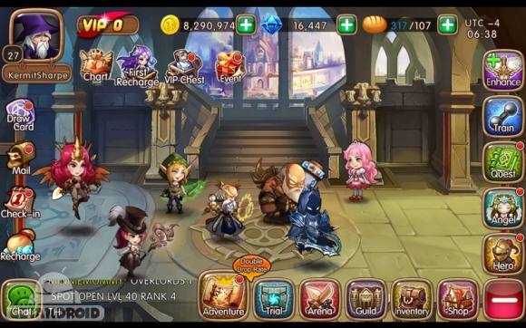 دانلود League of Angels - Fire Raiders 3.9.4.10 - بازی لیگ فرشتگان - آتش سواران برای اندروید + دیتا