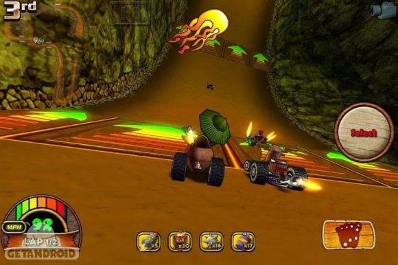 دانلود Tiki Kart 3D v7.2 - بازی مسابقه ای اندروید