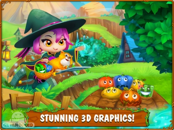 دانلود Magic Kitchen match-3 game 1.4.50 بازی آشپزخانه جادویی اندروید