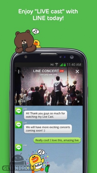 دانلود LINE Live Player 1.1 - برنامه پخش ویدیوهای آنلاین لاین برای اندروید