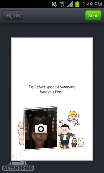 دانلود LINE Card 1.2.0 - برنامه ساخت کارت پستال لاین برای اندروید