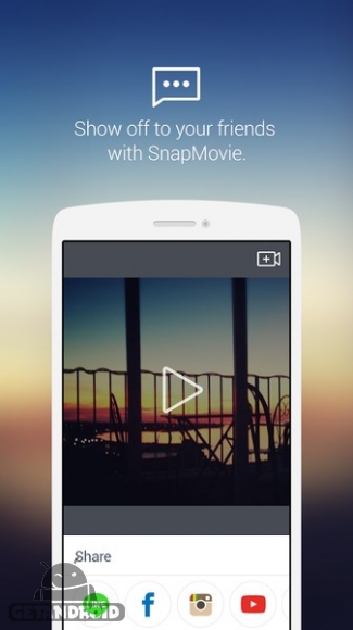 دانلود LINE SnapMovie 2.2.5 - برنامه خلق کلیپهای زیبا برای اندروید