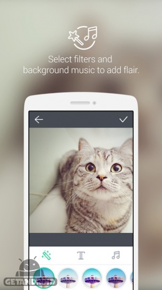 دانلود LINE SnapMovie 2.2.5 - برنامه خلق کلیپهای زیبا برای اندروید
