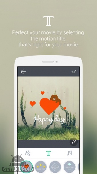دانلود LINE SnapMovie 2.2.5 - برنامه خلق کلیپهای زیبا برای اندروید