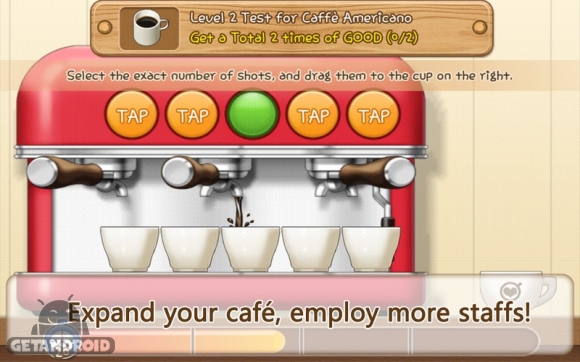 دانلود LINE I Love Coffee 1.1.1 - بازی شبیه ساز کافه قهوه برای اندروید