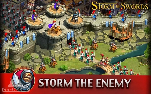 دانلود Storm of Swords 1.1.9 - بازی استراتژیک طوفان شمشیرها برای اندروید