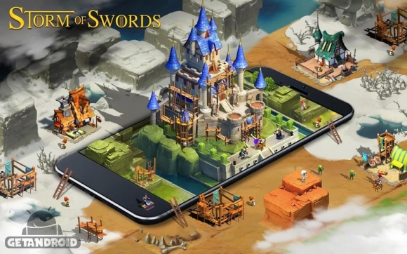 دانلود Storm of Swords 1.1.9 - بازی استراتژیک طوفان شمشیرها برای اندروید