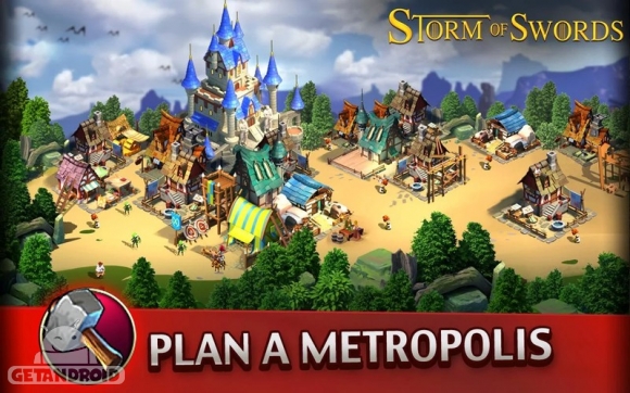دانلود Storm of Swords 1.1.9 - بازی استراتژیک طوفان شمشیرها برای اندروید