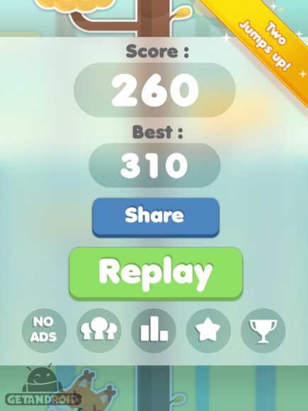 دانلود Jumping Fox: Climb That Tree! 1.2 - بازی کودکانه اندروید