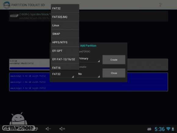 دانلود برنامه ROEHSOFT PARTITION TOOL SD USB اندروید
