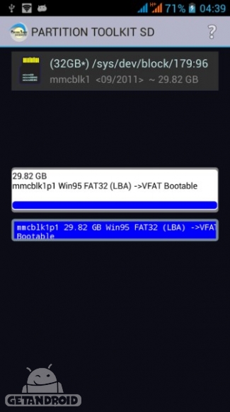 دانلود برنامه ROEHSOFT PARTITION TOOL SD USB اندروید