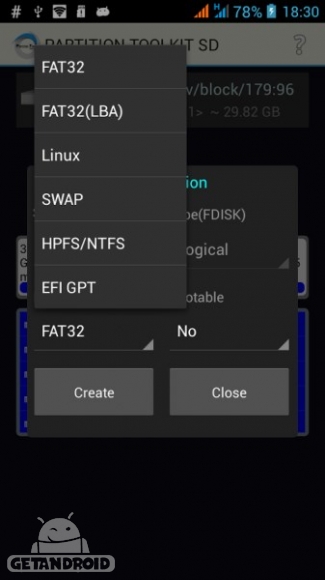 دانلود برنامه ROEHSOFT PARTITION TOOL SD USB اندروید