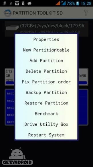 دانلود برنامه ROEHSOFT PARTITION TOOL SD USB اندروید