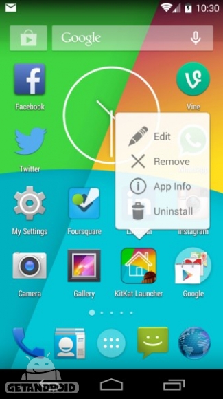 دانلود KitKat Launcher Prime 6.1.1 – لانچر کیت کت اندروید
