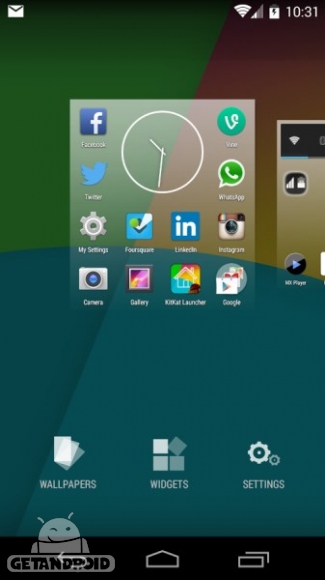 دانلود KitKat Launcher Prime 6.1.1 – لانچر کیت کت اندروید
