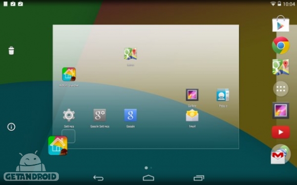 دانلود KitKat Launcher Prime 6.1.1 – لانچر کیت کت اندروید