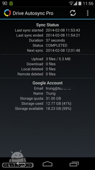 دانلود برنامه Autosync Pro اندروید