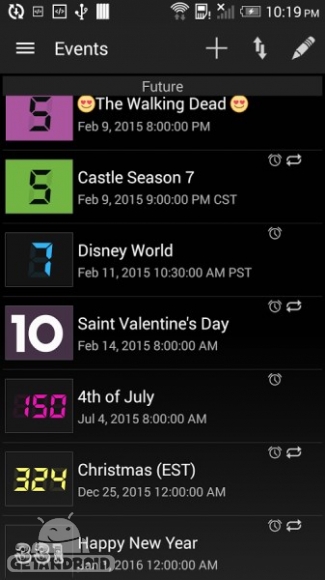 دانلود Final Countdown - Day Timer FULL v4.16.3 تایمر شمارش معکوس روز اندروید