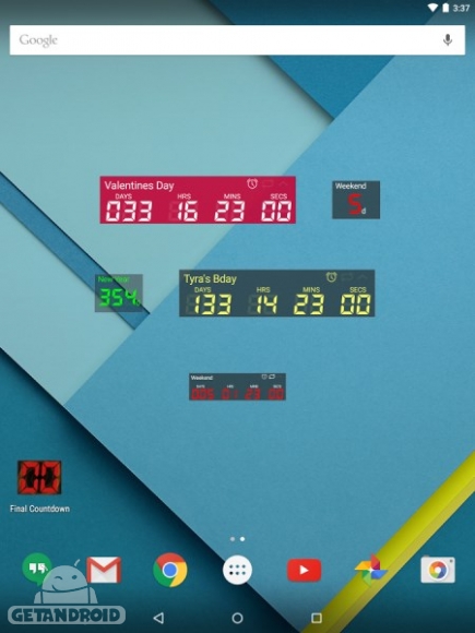 دانلود Final Countdown - Day Timer FULL v4.16.3 تایمر شمارش معکوس روز اندروید