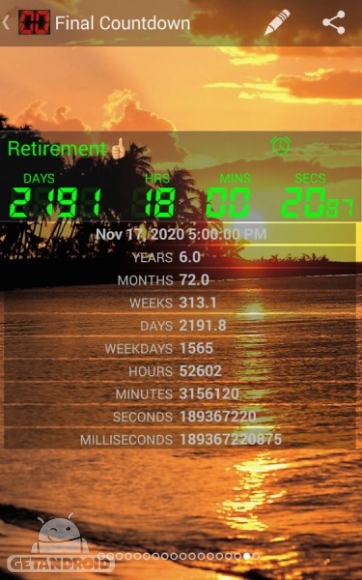 دانلود Final Countdown - Day Timer FULL v4.16.3 تایمر شمارش معکوس روز اندروید