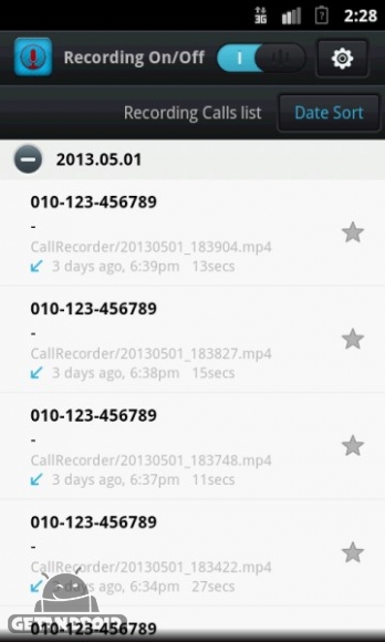دانلود Smart Auto Call Recorder Pro 1.1.11 نرم افزار ضبط خودکار تماس در گوشی اندروید