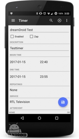 دانلود دریم دروید dreamDroid 1.0.2 نرم افزار کنترل دریم باکس اندروید