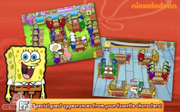 دانلود بازی SpongeBob Diner Dash اندروید