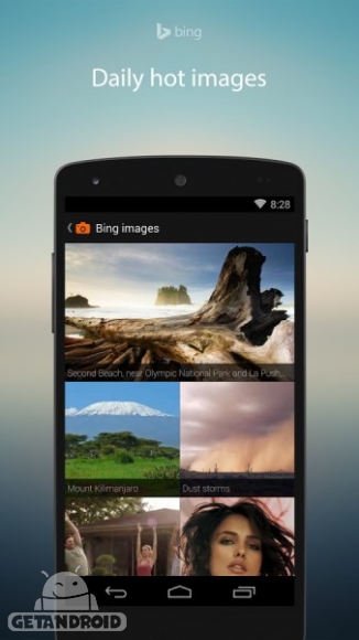 دانلود برنامه Microsoft Bing Search اندروید